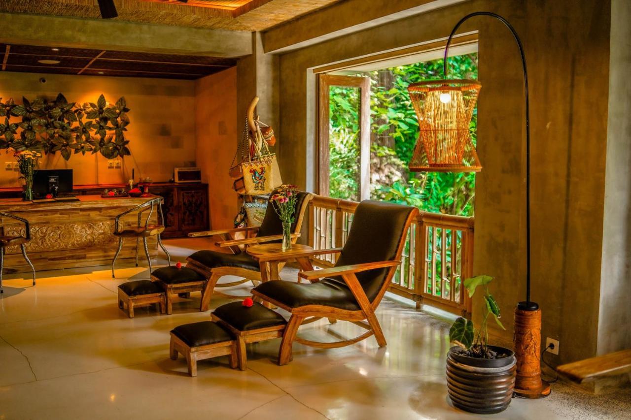 Kastara Resort Ubud Exteriér fotografie Interior of a villa at the resort