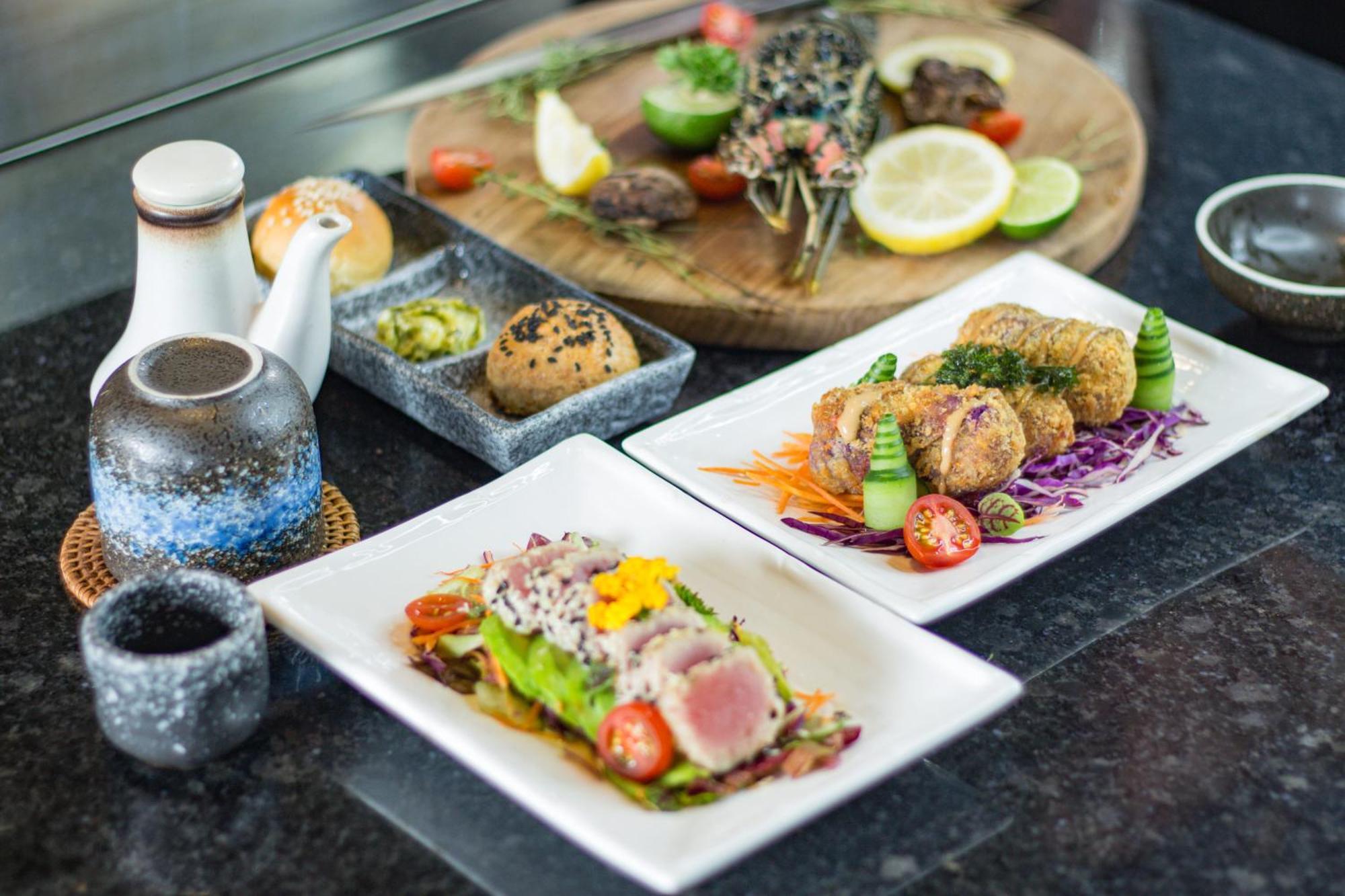 Kastara Resort Ubud Exteriér fotografie A selection of tapas